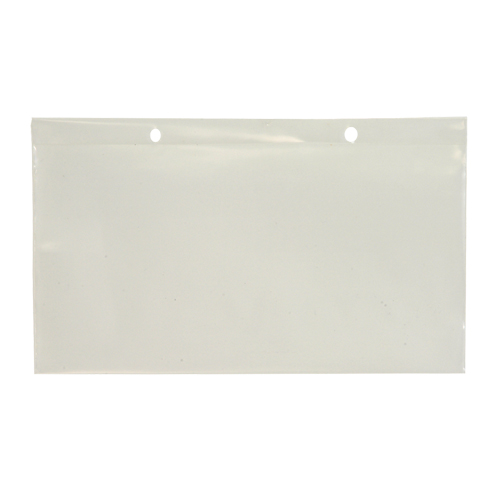 Support clair pour &eacute;tiquette, &agrave; pression, 5" lo x 8" la Pronet Distribution