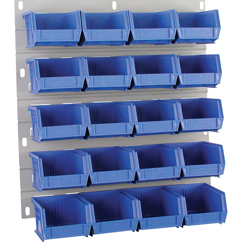 Panneau &agrave; suspendre, 20 bacs, 18" la x 1" p x 19" h Pronet Distribution