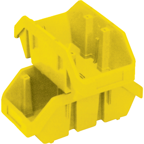 Boîtes &agrave; ramassage rapide "Quick Pick", 7" x 6,625" x 18,5", Jaune Pronet Distribution