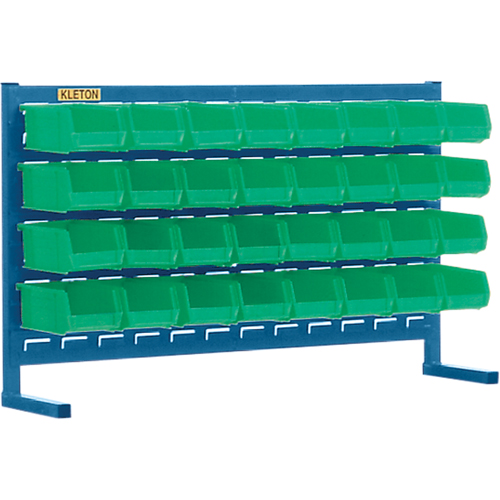 Rayonnage &agrave; persienne avec bacs, 32 bacs, 36" la x 8-1/4" p x 22" h Pronet Distribution