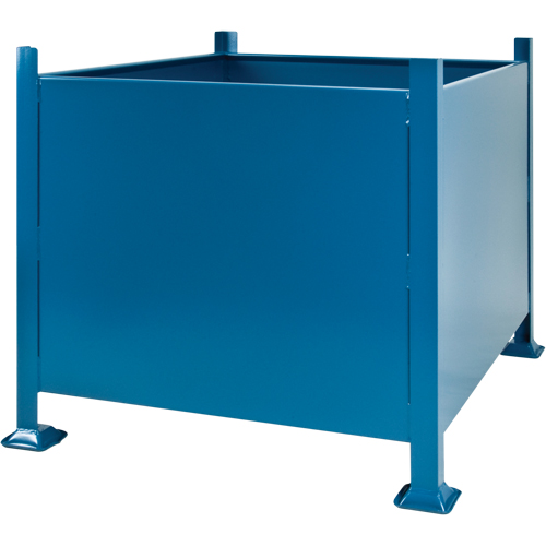 Contenants de vrac empilables, 30" ha x 34,5" la x 40,5" p, Capacit&eacute; de 3500 lb Pronet Distribution