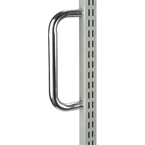 Servante mobile de bacs &agrave; plateaux inclinables - chariot seulement, &agrave; deux c&ocirc;t&eacute;s, 26-1/4" la x 22" p x 57-1/2" h Pronet Distribution