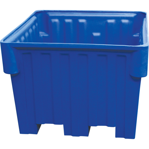 Nesting Forklift Bin, 42" W x 48" D x 30" H, Blue Pronet Distribution