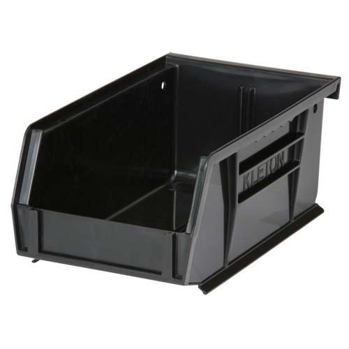 Bac empilable & &agrave; suspendre, 4-1/8" la, 3" h x 7-3/8" p, Noir Pronet Distribution