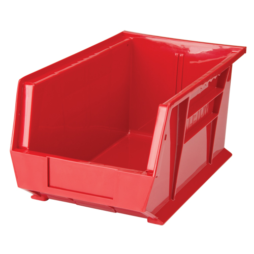 Bac empilable & &agrave; suspendre, 8-1/4" la, 7" h x 14-3/4" p, Rouge Pronet Distribution