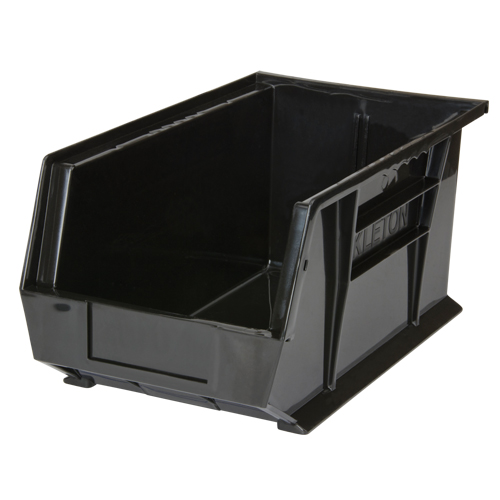 Stack & Hang Bin, 8-1/4" W x 7" H x 14-3/4" D, Black Pronet Distribution