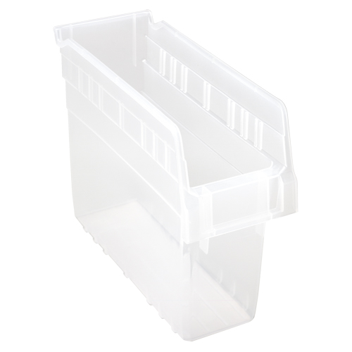 Bacs pour &eacute;tag&egrave;re Store-Max, 4-3/8" la x 8" H x 11-5/8" p, Transparent, Capacit&eacute; 44 lb Pronet Distribution