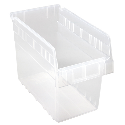Bacs pour &eacute;tag&egrave;re Store-Max, 6-5/8" la x 8" H x 11-5/8" p, Transparent, Capacit&eacute; 44 lb Pronet Distribution