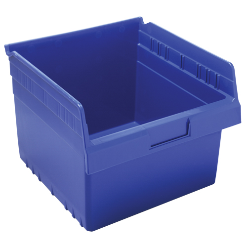 Bacs pour &eacute;tag&egrave;re Store-Max, 11-1/8" la x 8" H x 11-5/8" p, Bleu, Capacit&eacute; 44 lb Pronet Distribution