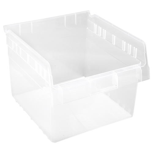 Bacs pour &eacute;tag&egrave;re Store-Max, 11-1/8" la x 8" H x 11-5/8" p, Transparent, Capacit&eacute; 44 lb Pronet Distribution