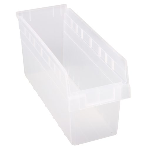 Bacs pour &eacute;tag&egrave;re Store-Max, 6-5/8" la x 8" H x 17-7/8" p, Transparent, Capacit&eacute; 56 lb Pronet Distribution