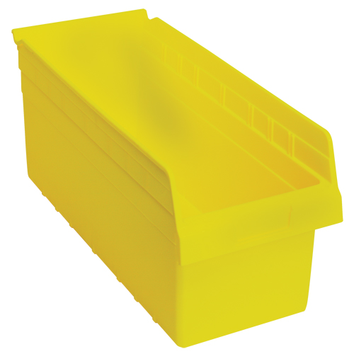 Bacs pour &eacute;tag&egrave;re Store-Max, 8-3/8" la x 8" H x 17-7/8" p, Jaune, Capacit&eacute; 56 lb Pronet Distribution