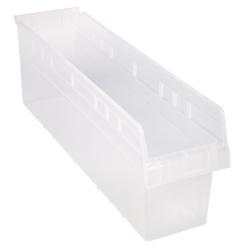 Bacs pour &eacute;tag&egrave;re Store-Max, 6-5/8" la x 8" H x 23-5/8" p, Transparent, Capacit&eacute; 68 lb Pronet Distribution