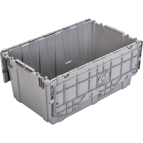 FP243C FliPak Nestable Tote, 26.9" x 16.9" x 12.1", Grey Pronet Distribution