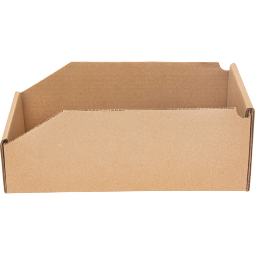 Boîtes profondes en carton ondul&eacute;, 5-3/4" la x 11-1/4" p x 4-1/2" h, Beige Pronet Distribution