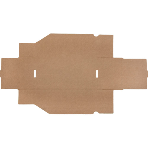 Boîtes profondes en carton ondul&eacute;, 5-3/4" la x 11-1/4" p x 4-1/2" h, Beige Pronet Distribution