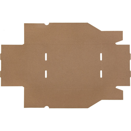 Boîtes profondes en carton ondul&eacute;, 8-3/4" la x 11-1/4" p x 4-1/2" h, Beige Pronet Distribution