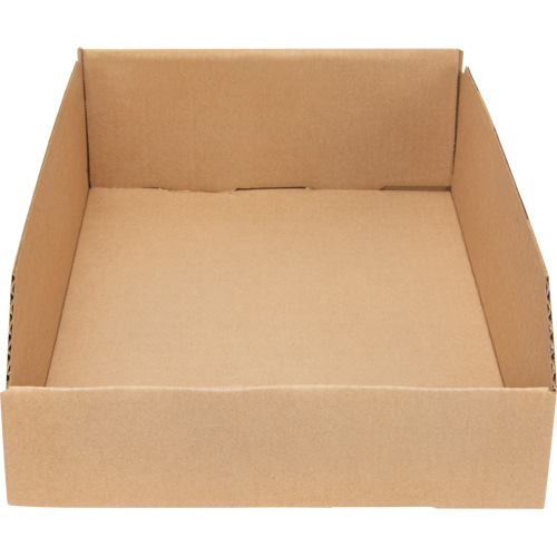 Boîtes profondes en carton ondul&eacute;, 11-3/4" la x 17-1/4" p x 4-1/2" h, Beige Pronet Distribution