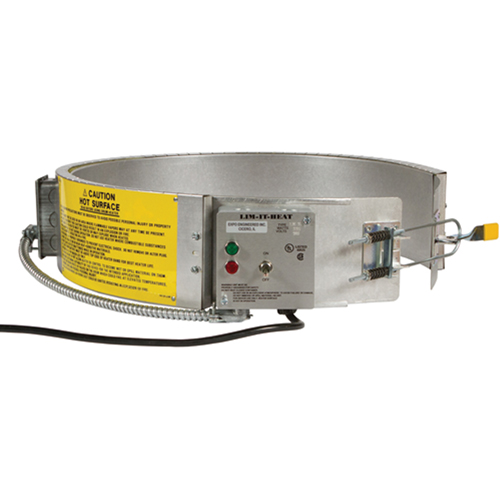 Chauffe-barils pour contenants en plastique Wrap-It-Heat Pronet Distribution