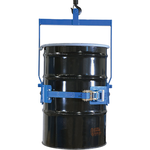 Ensemble de l&egrave;ve-baril manuel inclinable, Baril de 55 gal. US (45 gal. imp.), Capacit&eacute; 800 lb/363 kg Pronet Distribution