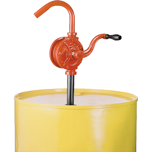 Pompe rotative pour barils, Fonte, Pour capacit&eacute; 15-55 gal., 7,5 gallons/100 r&eacute;volutions Pronet Distribution