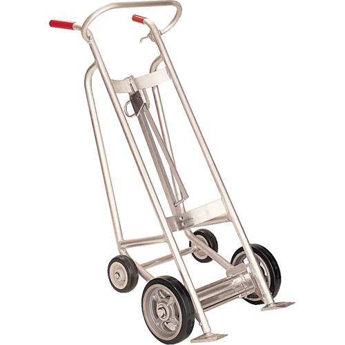 Diables pour baril avec frein manuel, Fabriqu&eacute; en Aluminium, 25 - 55 gal. US (20 - 45 gal. imp.) Pronet Distribution