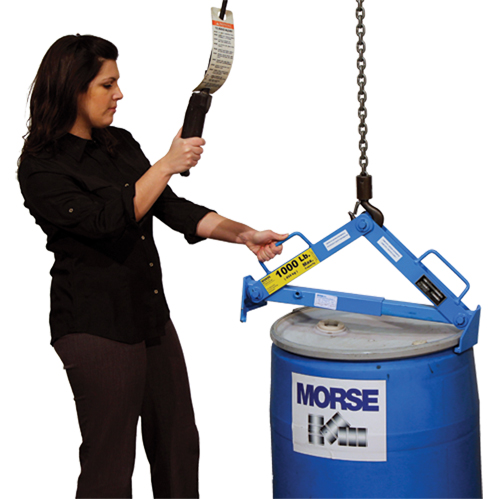 Drum Lifter, 30 - 85 US Gal. (25 - 70 Imperial Gal.), 1000 lbs./454 kg. Cap. Pronet Distribution