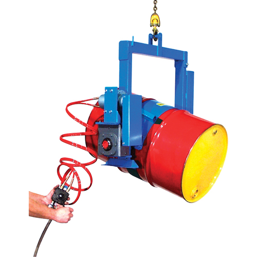 Power Drum Tilter - Air Motor, 55 US gal. (45 Imperial Gal.) Drum Size, 1500 lbs./680 kg. Cap. Pronet Distribution