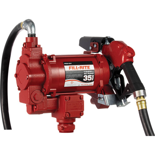 AC Utility Rotary Vane Pumps with Nozzle, 115/230 V, 35 GPM Pronet Distribution