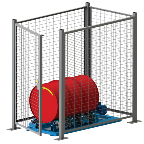 Stationary Drum Roller - Guard Enclosure Pronet Distribution