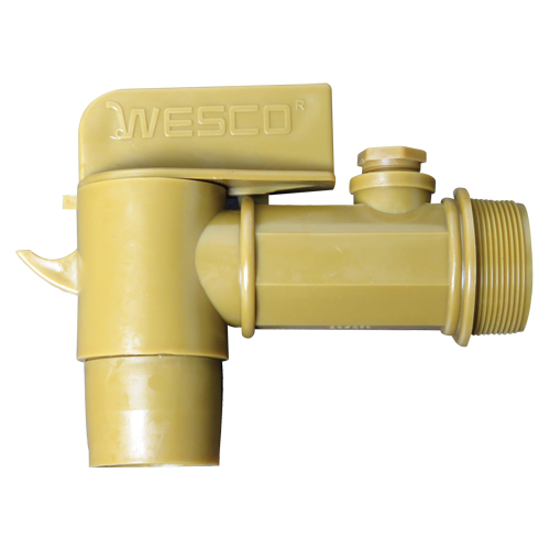 Soupape de baril de luxe en poly&eacute;thyl&egrave;ne NPT 2", Poly&eacute;thyl&egrave;ne, NPT de 2" Pronet Distribution