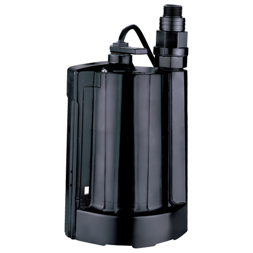 Pompe utilitaire submersible automatique, 1/3 CV, 2160 gal./h, 115 V, 4 A Pronet Distribution