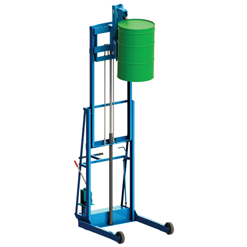Vertical-Lift MORSPEED Drum Stacker, For 30 - 85 US Gal. (25 - 70 Imperial Gal.) Pronet Distribution