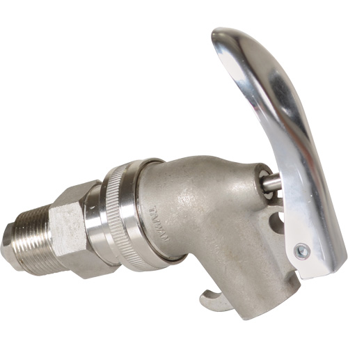 Robinet de baril manuel, Acier inoxydable, NPT de 3/4" Pronet Distribution