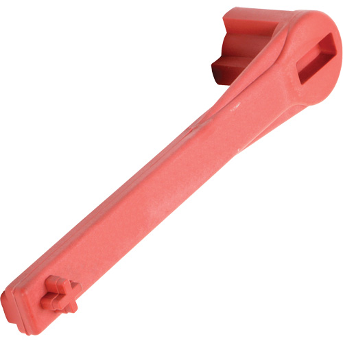 Single Ended Specialty Bung Nut Wrench, 1-1/4" Opening, 8" Handle, Non-Sparking Nylon Pronet Distribution