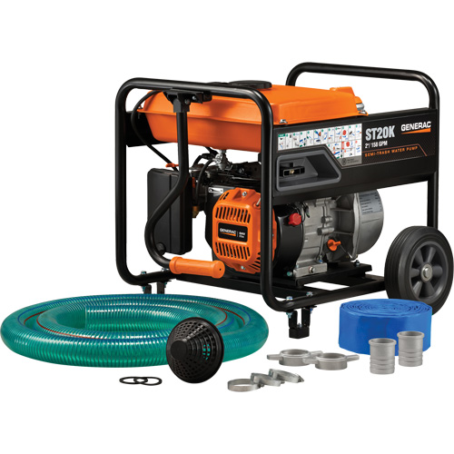 Trousse de pompe &agrave; eau &agrave; semi-r&eacute;sidus, 158 gal./min, 208 cc, 4 cycles OHV Pronet Distribution