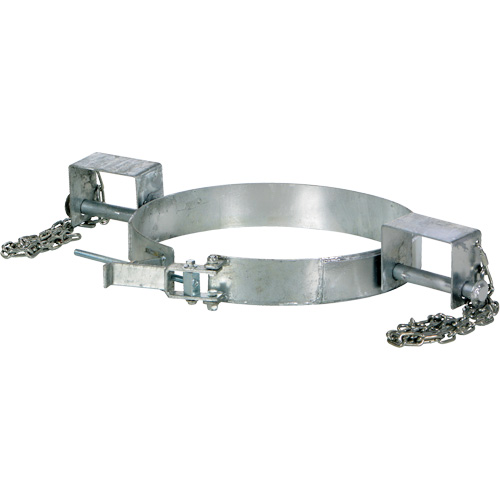Anneau de bascule pour baril, Baril de 30 gal. US (24,98 gal. imp.), Capacit&eacute; 1200 lb/ 544 kg Pronet Distribution
