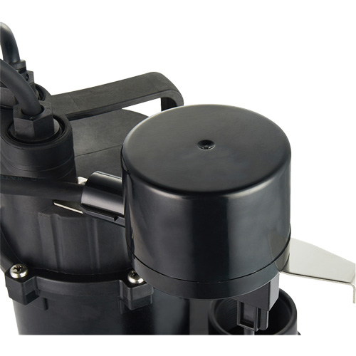 Thermoplastic Submersible Sump Pump, 2560 GPH, 115 V, 4.6 A, 1/3 HP Pronet Distribution