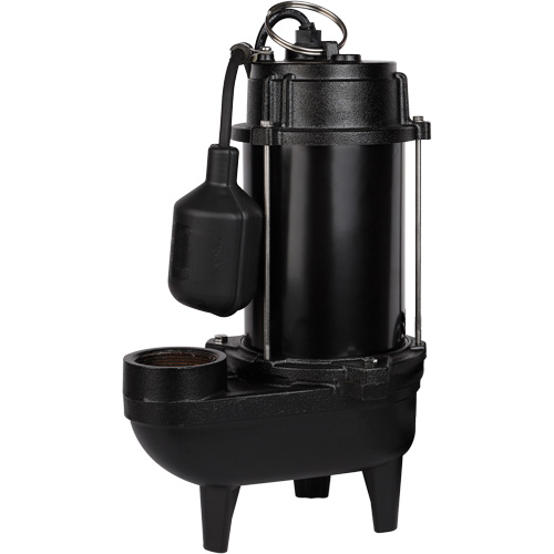 Cast Iron Effluent Pump, 4800 GPH, 120 V, 7.8 A, 1/2 HP Pronet Distribution