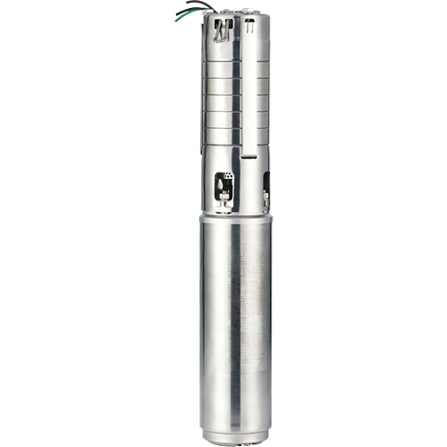 Submersible Deep Well Pump, 230 V, 1300 GPH, 1/2 HP Pronet Distribution