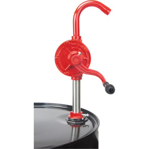 Rotary Type Drum Pump, Cast Iron/Steel, Fits 30-55 Gal., 8 oz./Stroke Pronet Distribution