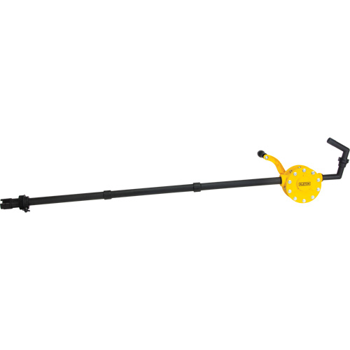 Pompe rotative pour baril, Polypropyl&egrave;ne, Pour capacit&eacute; 15 - 55 gal. US, 8 oz/course Pronet Distribution