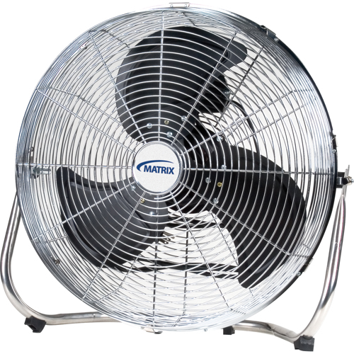 Ventilateur sur pied haute vitesse, Commercial, 3 vitesses, Diam&egrave;tre de 18" Pronet Distribution