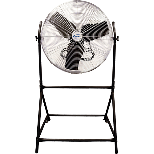 Roll-About Air Fan, Industrial, 3 Speed, 24" Diameter Pronet Distribution