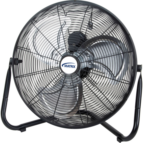 High-Velocity Floor Fan, Commercial, 3 Speed, 16" Diameter Pronet Distribution