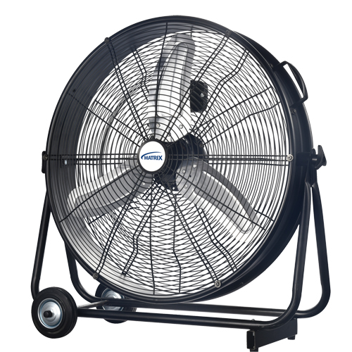 Ventilateur l&eacute;ger mince &agrave; entraînement direct pour usage industriel, Industriel, 3 vitesses, Diam&egrave;tre de 24" Pronet Distribution