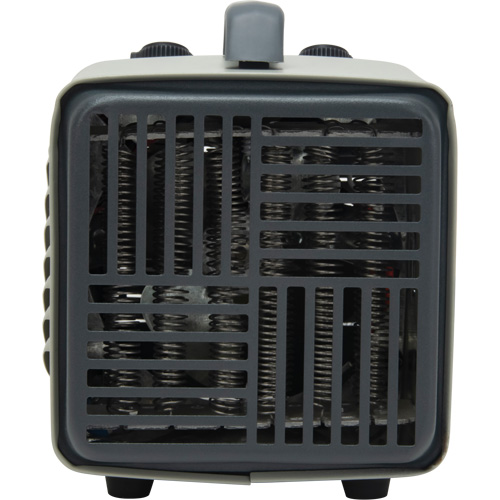 Personal Metal Shop Heater with Thermostat, Fan, Electric Pronet Distribution