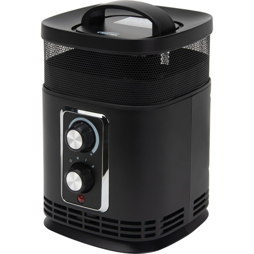 360 Degree Surround Portable Heater, Ceramic, Electric, 5200 BTU/H Pronet Distribution