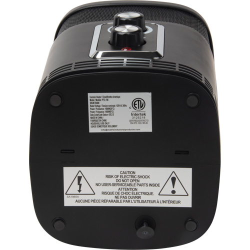 360 Degree Surround Portable Heater, Ceramic, Electric, 5200 BTU/H Pronet Distribution