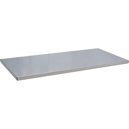Armoires robustes &agrave; portes creuses - Tablette additionnelle, 38" x 17", Capacit&eacute; de 500 lb, Acier, Gris Pronet Distribution